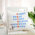 Father's Day Personalized Double Side Printed Cushion